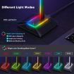 New Bee Dual Output Colorful Headset Display Rack HUB Expansion Headphone Holder - 6