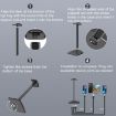 New Bee Dual Output Colorful Headset Display Rack HUB Expansion Headphone Holder - 9