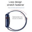 Apple Watch SE 2022 44mm Loop Nylon Watch Band - Starlight Pink - 7