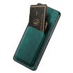 OPPO A5 Retro Leather Card Bag Magnetic Phone Case - Green - 4