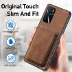 OPPO A9 2020/A5 2020 Retro Leather Card Bag Magnetic Phone Case - 6