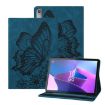 Lenovo Tab P12/Xiaoxin Pad Pro 12.7 Blue Leather Tablet Case - 1