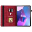 Lenovo Tab P12/Xiaoxin Pad Pro 12.7 Red Leather Tablet Case - 4