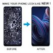 ZTE Blade A72 5G 7540N LCD Screen Digitizer Assembly with Frame - 6