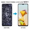 ZTE Blade A73 5G LCD Screen Digitizer Full Assembly with Frame - 6