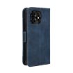 Blue Leather Phone Case for Umidigi G5 Mecha - Card Slots, Calf Texture - 3