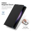 Samsung Galaxy S24 Ultra 5G Leather Phone Case - Black - 3