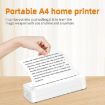 Picture of Bluetooth Connection Inkless A4 Printer Portable Mini Student Office Home Photo Printer, Model: X8