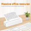 Portable Mini Bluetooth Inkless A4 Printer - Model X8 - 6