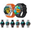 K62 Waterproof Bluetooth Call Smart Sports Watch, Brown Leather - 2