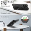 Tecno Spark Go 2024 Black Armor Finger Loop Phone Case - 6