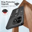 Tecno Spark Go 2024 Black Armor Finger Loop Phone Case - 7
