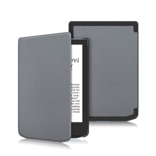 PocketBook Verse Pro Grey Leather Tablet Case - 1