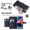 Samsung Galaxy A03s Sheep Texture Cross-body Zipper Wallet Leather Phone Case - 2
