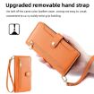 Samsung Galaxy A13 4G Sheep Texture Cross-body Zipper Wallet Leather Phone Case - 6