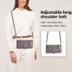 Samsung Galaxy A03s Sheep Texture Cross-body Zipper Wallet Leather Case - 7
