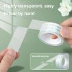 8 Rolls Deli Small High Viscosity Transparent Tape - 1.8cm x 12.8m - 4