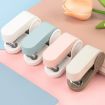 Deli Mini Stapler with 830 Staples, Pink - 12 Sheet Capacity - 2