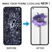 For Nothing Phone1 A063 LCD Screen Digitizer Full Assembly with Frame Silver - 6