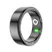 R02 SIZE 8 Smart Ring - Heart Rate/Blood Oxygen/Sleep Monitor - Black - 2