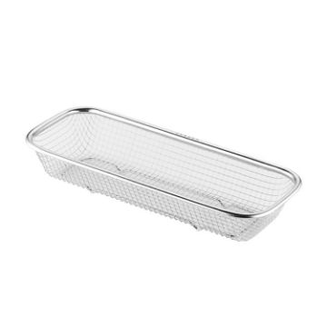 Stainless Steel Cutlery Organizer with Drainage Tray - 1