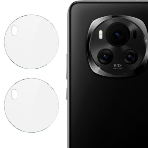 For Honor Magic6 5G Rear Camera Lens Film 2pcs/Set HD Glass - 1