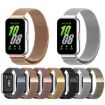 Samsung Galaxy Fit 3 Milanese Metal Steel Mesh Watch Band Silver - 5