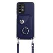 Samsung Galaxy A23 Organ Card Bag Ring Holder Phone Case Blue - 2