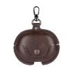 Huawei FreeClip Leather Earphone Case (Dark Brown) - 1