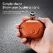 Huawei FreeClip Business Leather Earphone Protective Case - Black - 6