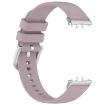 Samsung Galaxy Fit 3 SM-R390 Purple Silicone Watch Band - 4