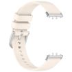 Samsung Galaxy Fit 3 SM-R390 Metal Connector Liquid Glossy Silicone Watch Band - 4