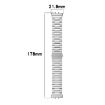 Samsung Galaxy Fit 3 SM-R390 Metal Watch Band - Gold - 7