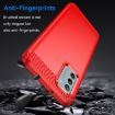 Nokia G42 Carbon Fiber Red TPU Phone Case - Brushed Texture - 3