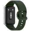 Samsung Galaxy Fit 3 SM-R390 Dark Green Silicone Watch Band - 2