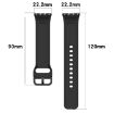 Samsung Galaxy Fit 3 SM-R390 Pink Silicone Watch Band - 7