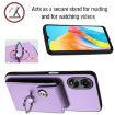 OPPO A38 4G/A18 4G Global Organ Card Bag Ring Holder Phone Case Purple - 5