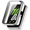 Samsung Galaxy Fit 3 SM-R390 PC + Tempered Glass Film Integrated Watch Protective Case Silver - 1