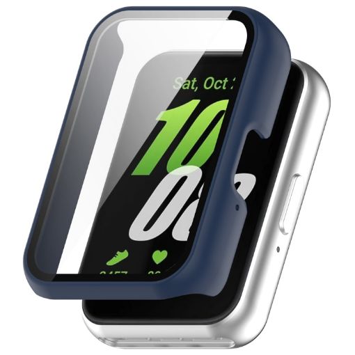 Samsung Galaxy Fit 3 SM-R390 PC + Tempered Glass Film Integrated Watch Protective Case - 1