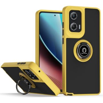 Motorola Moto G Stylus 5G 2024 Q Shadow Phone Case Yellow - 1