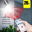 Remote Control Solar Garden Lights - Fully Automatic Outdoor Street Lights - 6