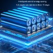 Remote Control Solar Garden Lights - Fully Automatic Outdoor Street Lights - 8