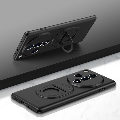 OPPO Find X7 Magsafe Phone Case - Full Coverage Shockproof (Black) - 1