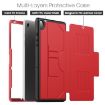 Samsung Galaxy Tab A9+ Magnetic Leather Tablet Case - Red - 3