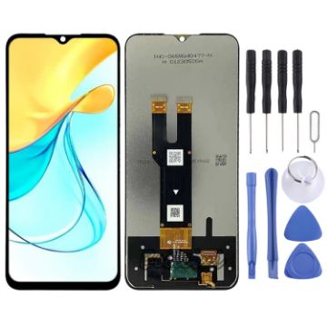 ZTE Blade V50 Design 4G LCD Screen with Digitizer Full Assembly - Black - 1