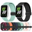 Samsung Galaxy Fit 3 SM-R390 Silicone Watch Band - Wine Red - 5