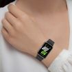 Samsung Galaxy Fit 3 SM-R390 Silicone Watch Band - Wine Red - 9