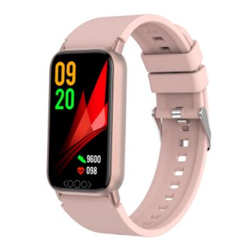 TK72 Smart Watch - Heart Rate/Blood Pressure/Oxygen/Sugar Monitoring (Pink) - 1