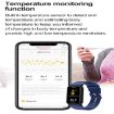 TK72 Smart Watch - Heart Rate/Blood Pressure/Oxygen/Sugar Monitoring (Pink) - 8