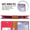 Samsung Galaxy S24 Ultra 5G Navy Blue Leather Phone Case - 5